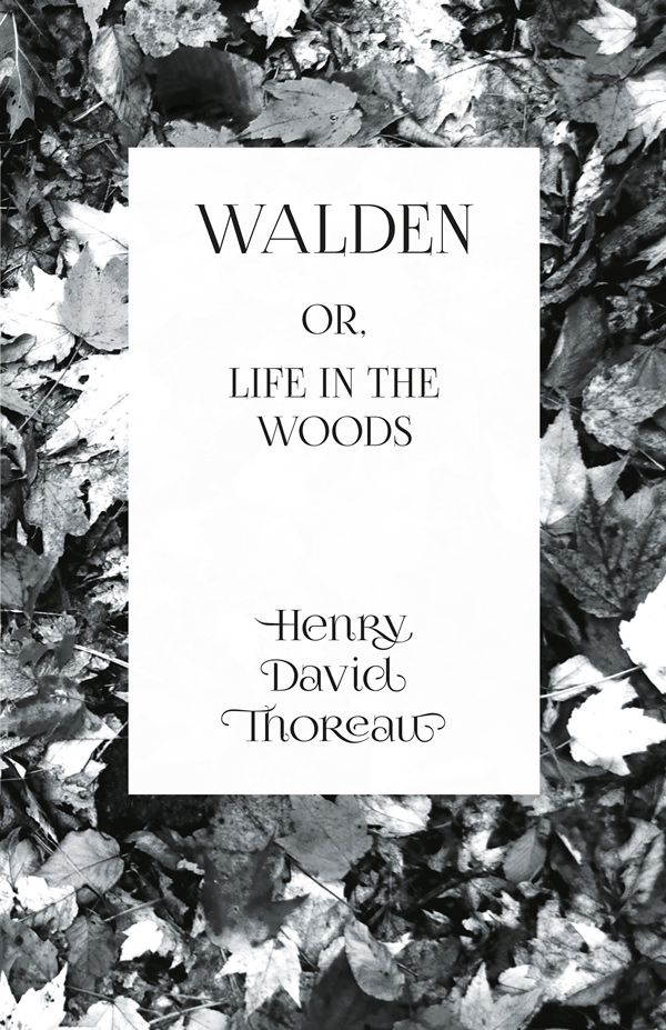 9781406775068 - Walden - Henry David Thoreau