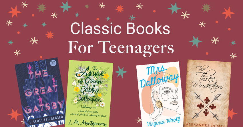 Classic books for teenagers book blog banner