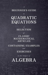A Beginner's Guide to Quadratic Equations by