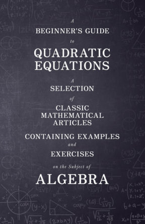 A Beginner's Guide to Quadratic Equations by
