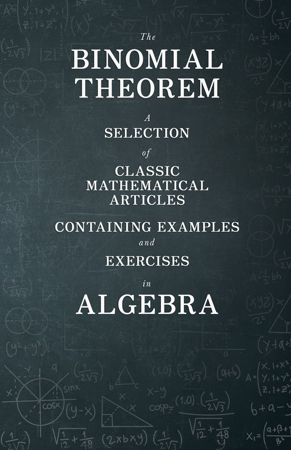 9781447456636 - The Binomial Theorem - Various
