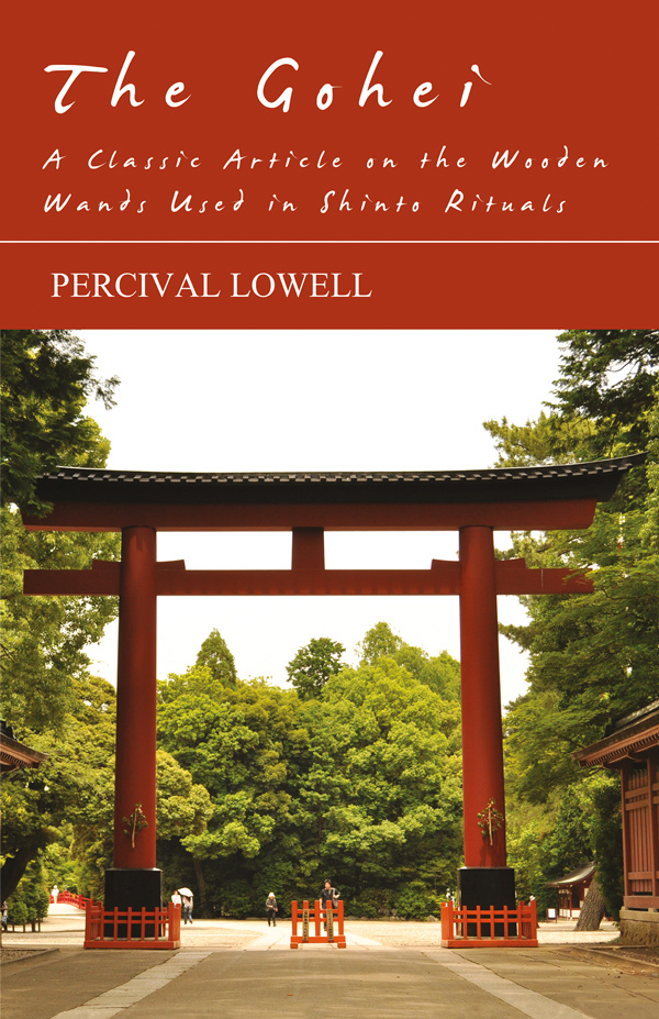 9781447454038 - The Gohei - Percival Lowell