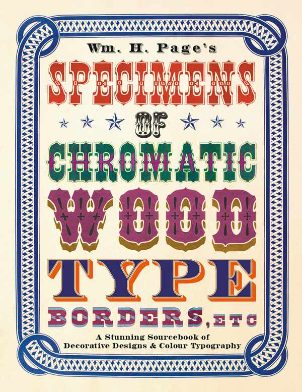 9781528720946 - Wm. H. Page's Specimens of Chromatic Wood Type
