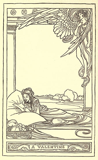 A Valentine Poem by Edgar Allan Poe Illustration by W. Heath Robinson