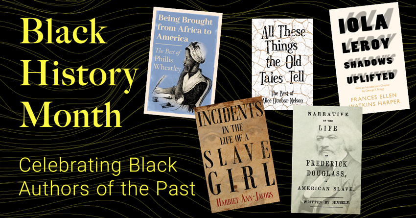 Black History Month – Celebrating Black Authors of the Past