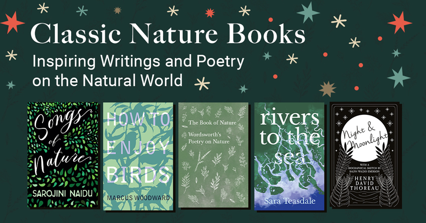 Classic nature books - inspiring writing and poetry on the natural world book blog banner