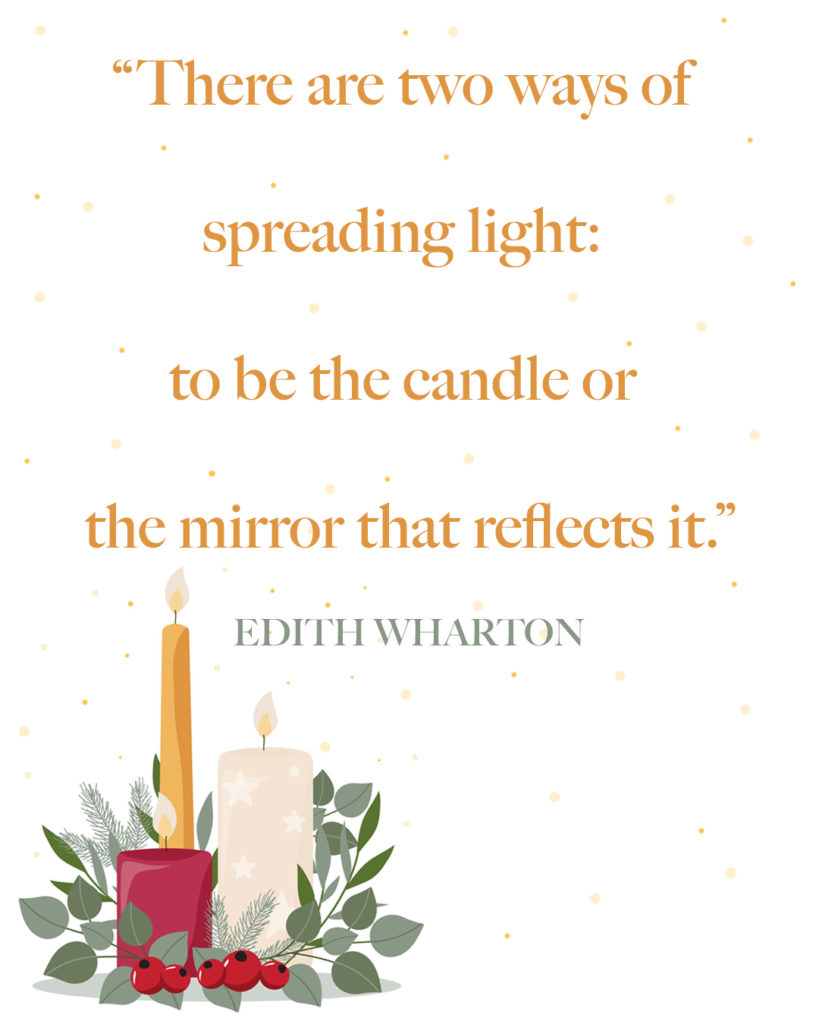 Christmas Quote - Edith Wharton