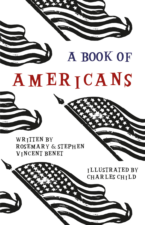 9781528700092 - A Book of Americans - Stephen Vincent Benét