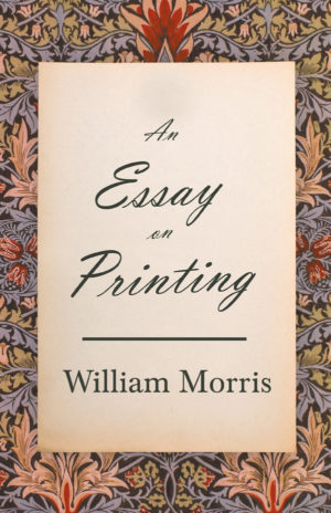 William morris essay image