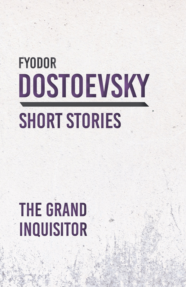 9781528708357 - The Grand Inquisitor - Fyodor Dostoevsky
