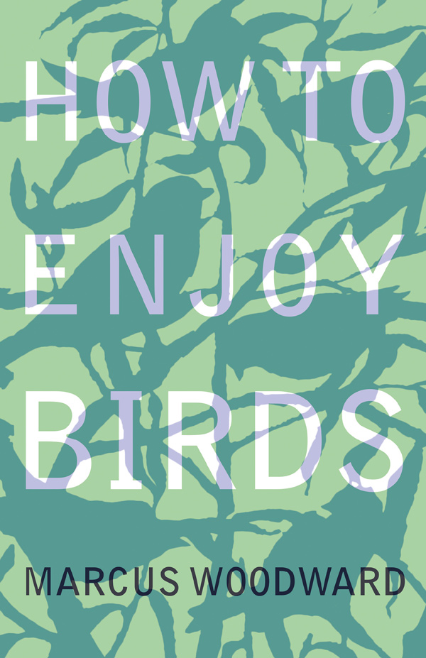 9781528701600 - How to Enjoy Birds - Marcus Woodward