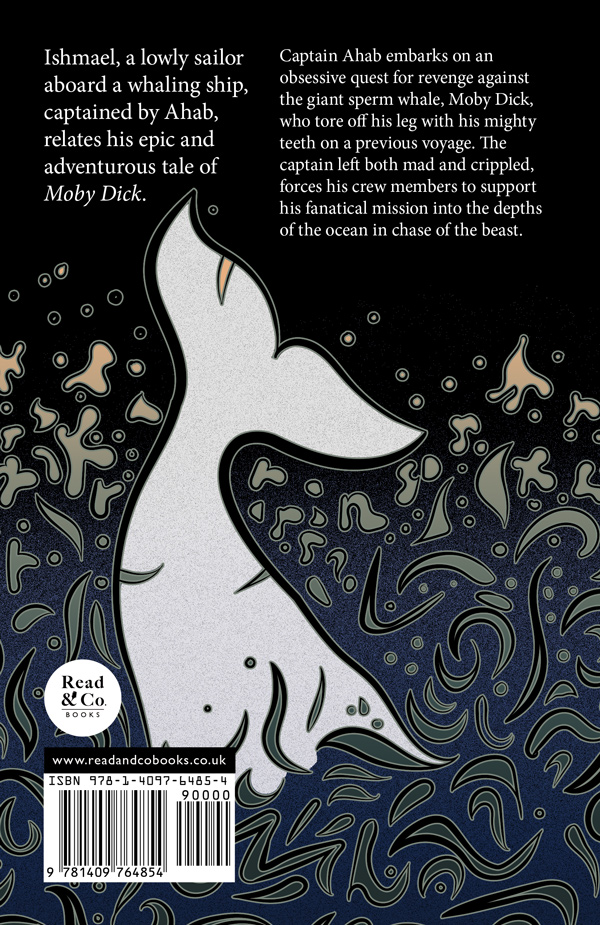 MOBY DICK by HERMAN MELVILLE - DEAN & SON - H/B D/W - £3.25 UK POST