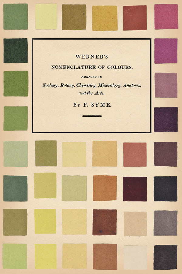 9781528717090 - Werner's Nomenclature of Colours - Patrick Syme